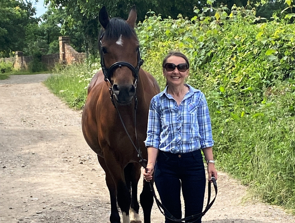 Sharon Howe The life of Riley equestrian blogger