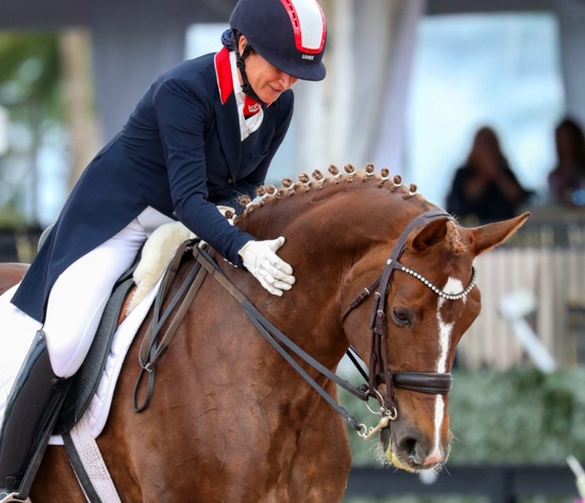 Catherine Haddad Staller and Frankie at Wellington CDI5*