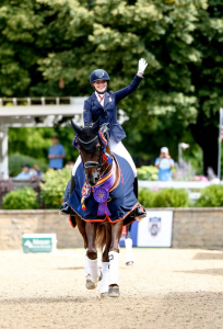 Ella Fruchterman and Holts Le'Mans FEI Junior National Champions at the Festival of Champions