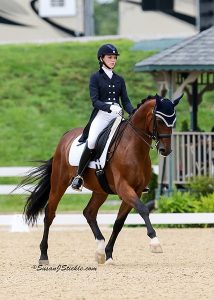 Megan Shea and K2 at the North American Young Rider Championships in 2015.