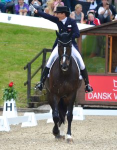Mikala Munter and My Lady at the Danish Championships