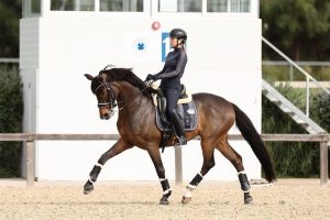 Maria Carnerero Morente training for the Grand Prix with Shadow